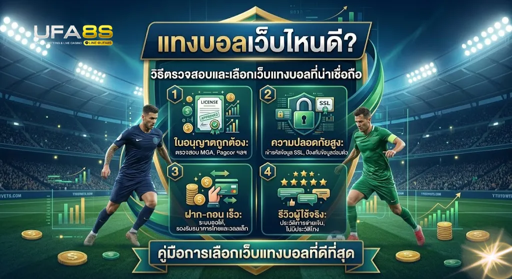 แทงบอลเว็บไหนดี